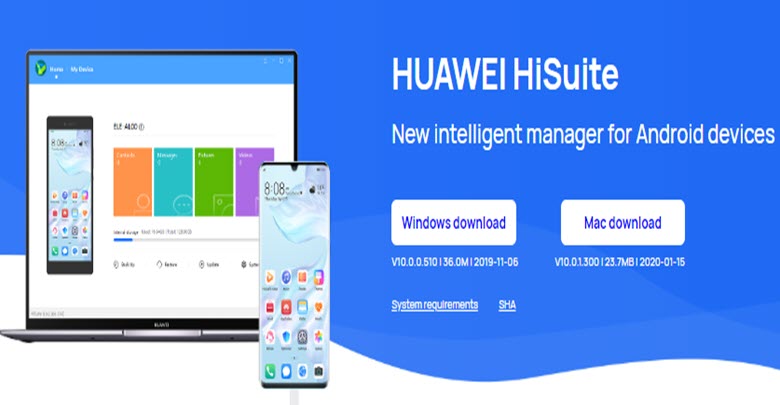 HiSuite-windows-PC-free-download