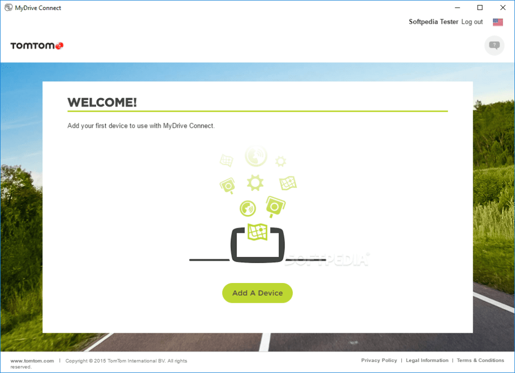 tomtom mydrive connect login