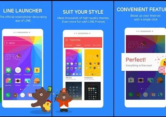 LINE-Launcher-Android-Apk-Ücretsiz-İndir