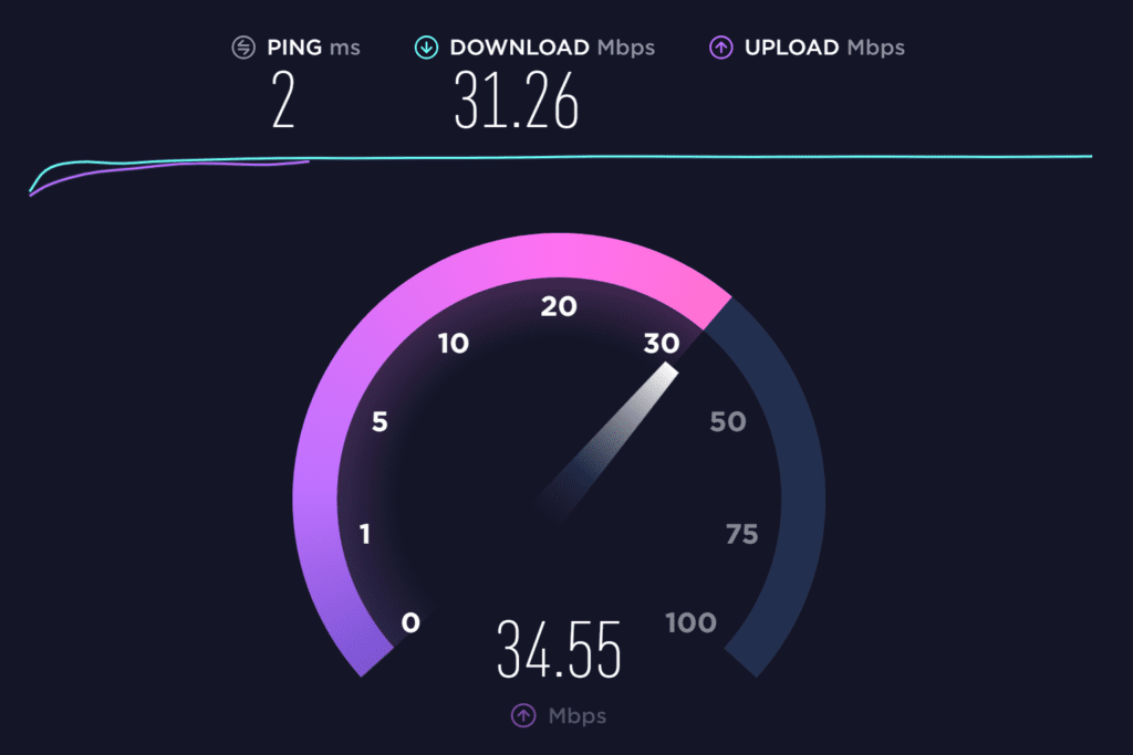 speed test by ookla